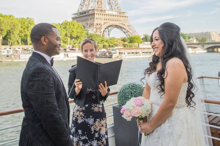 Mariage à bord du Montebello