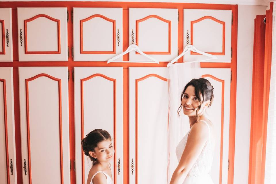 S&V Préparatifs mariée