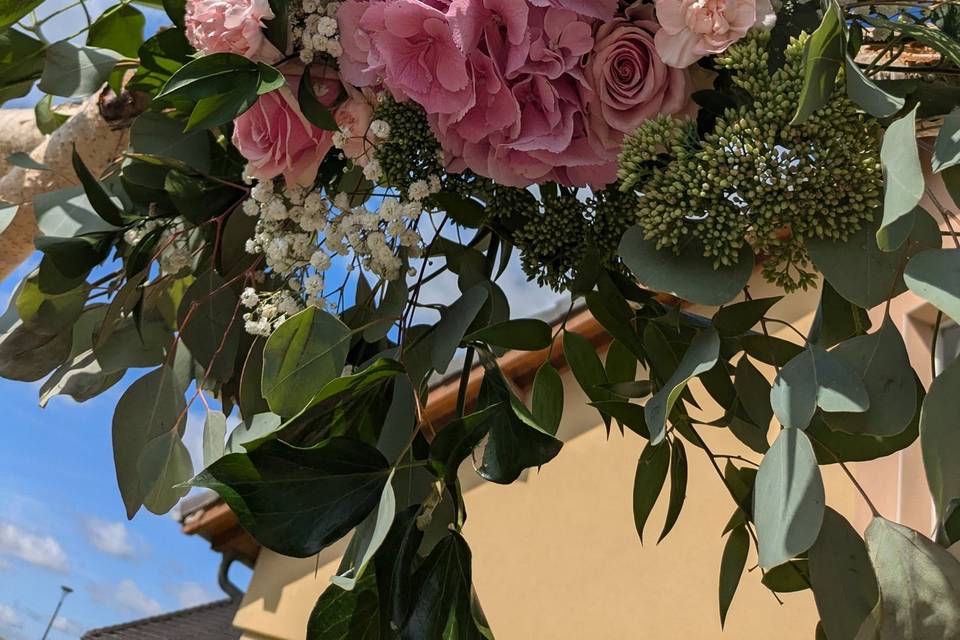 Arrangement floral arche