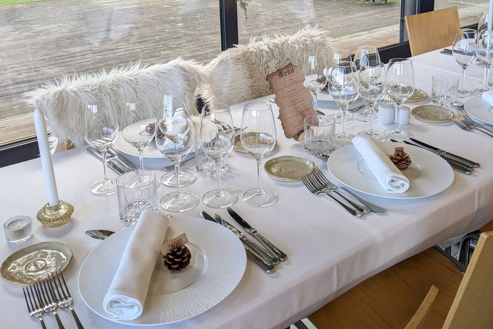 Table d'honneur