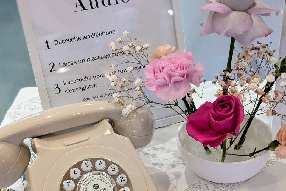 Livre d'or audio