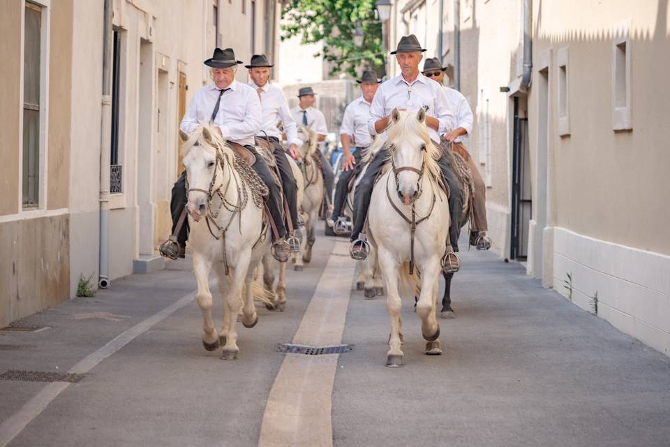 En calèche