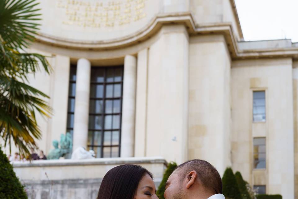 Demande en mariage à Paris