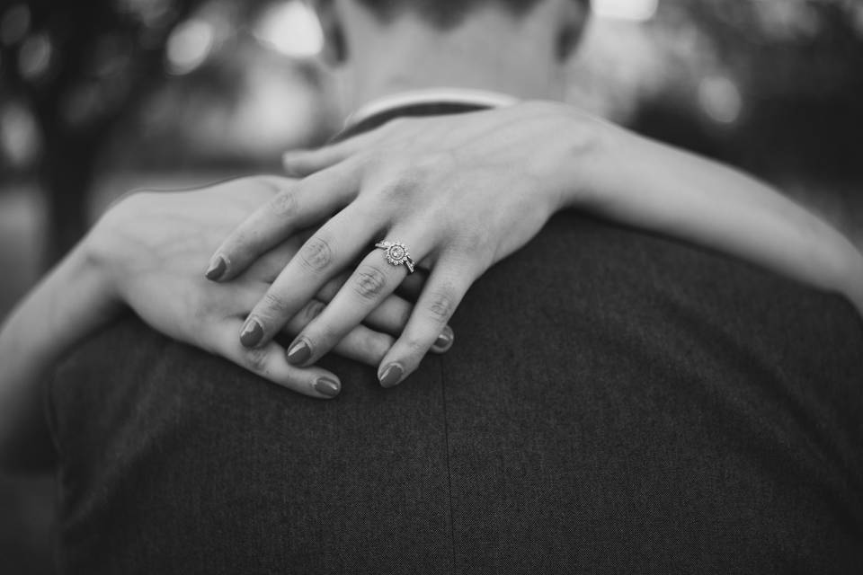 Bague de mariage et fiançaille