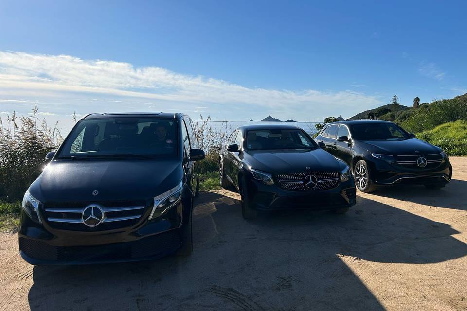 Van, SUV et berline Mercedes