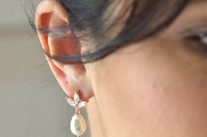 Boucles d'oreilles poire