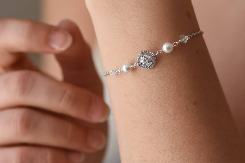 Bracelet de mariée eva