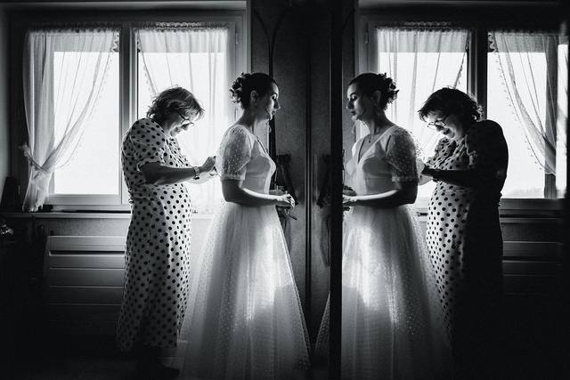 Préparatif de la mariée