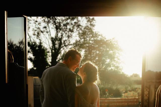 Couple au couchée de soleil