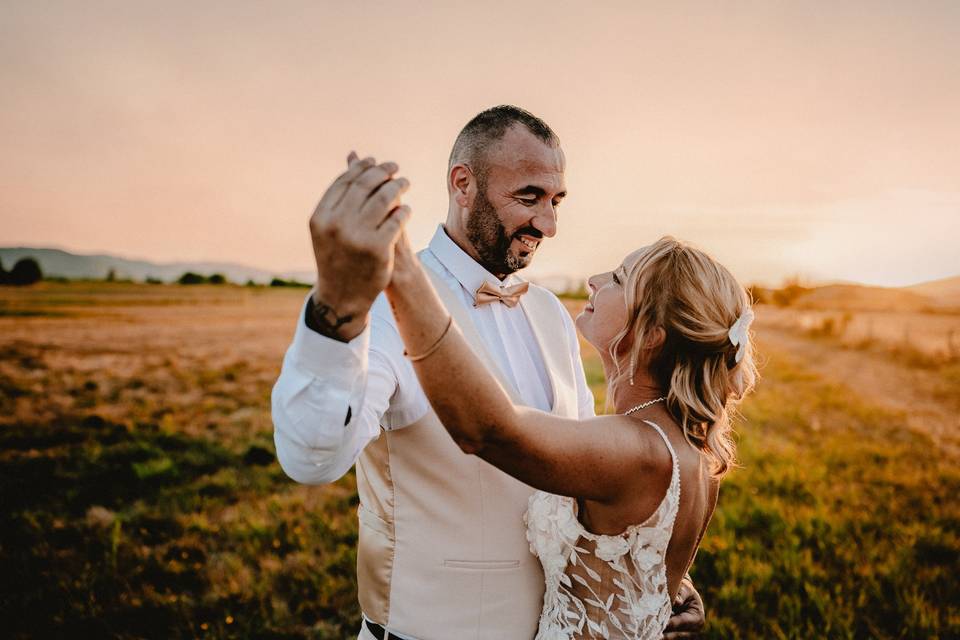 Couple au domaine de ruty