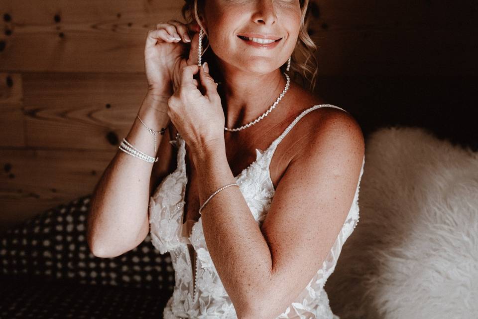 Préparation de la mariée