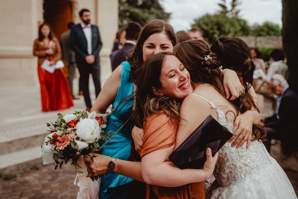 Calin de la mariée