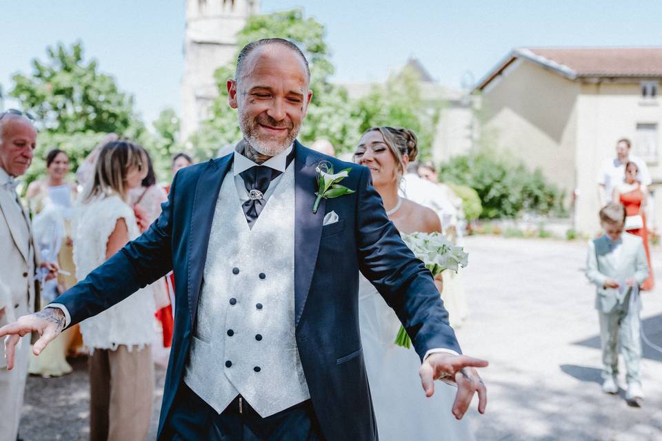 Découverte de la mariée