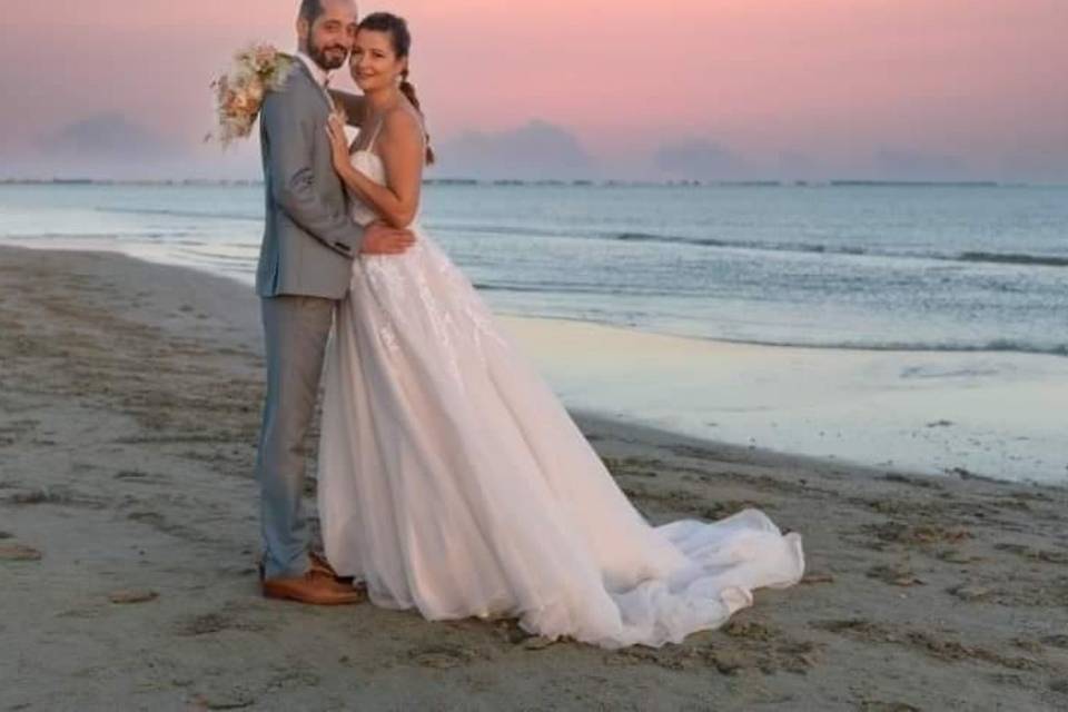 C&M mariage sur la plage