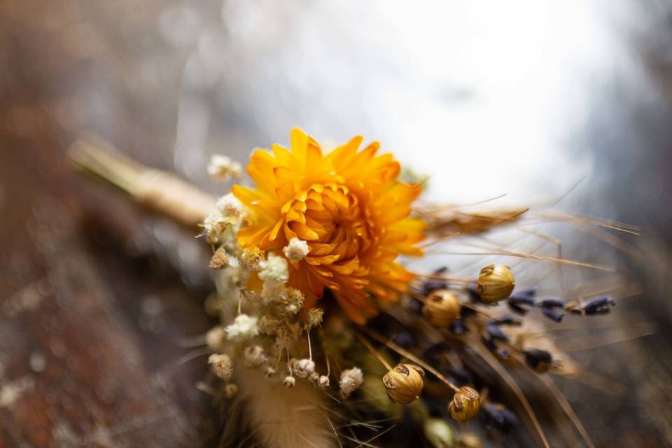 Boutonnière champêtre