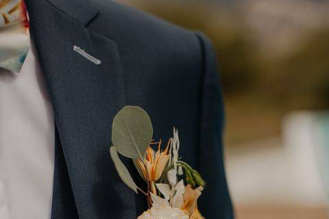 Boutonnière marié