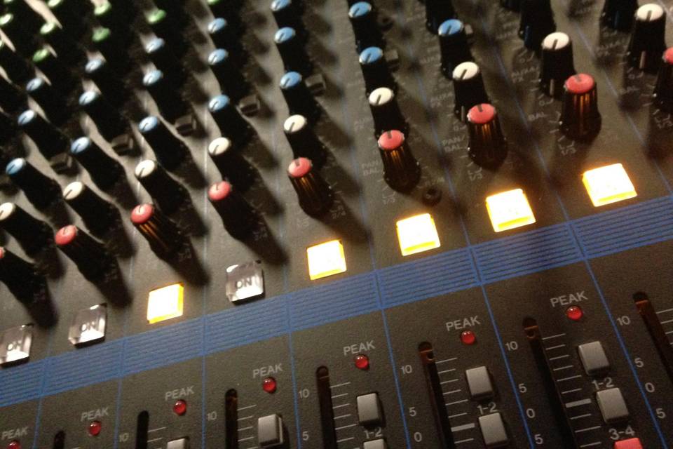 Console de mixage