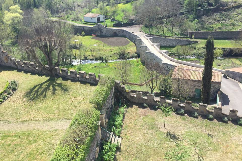 Vue sur le Pont de la Monne