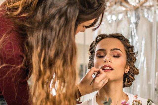 Make up de la belle Flo