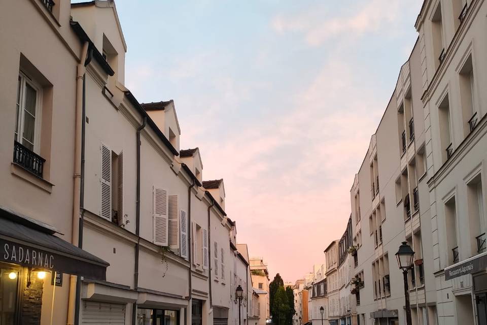 Rue pavée