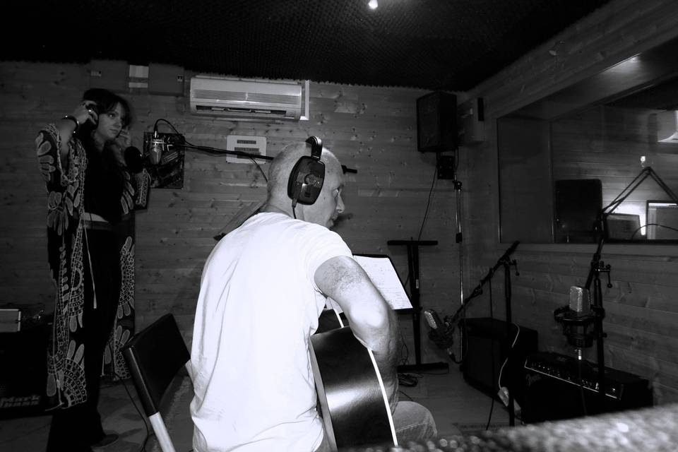 En studio