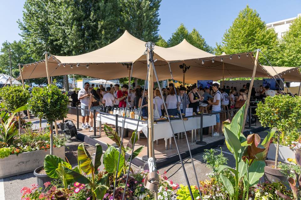 Terrasse latérale