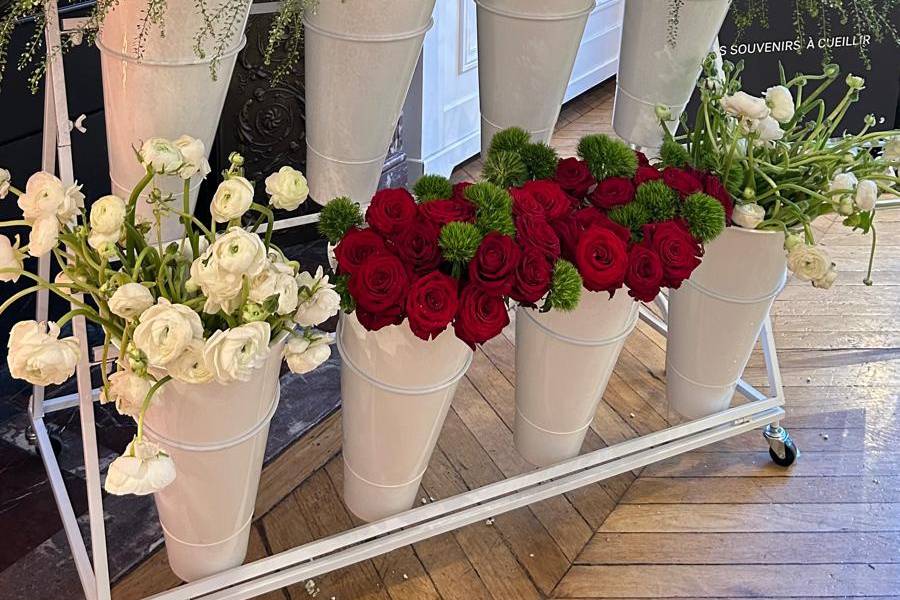 Bar à fleurs
