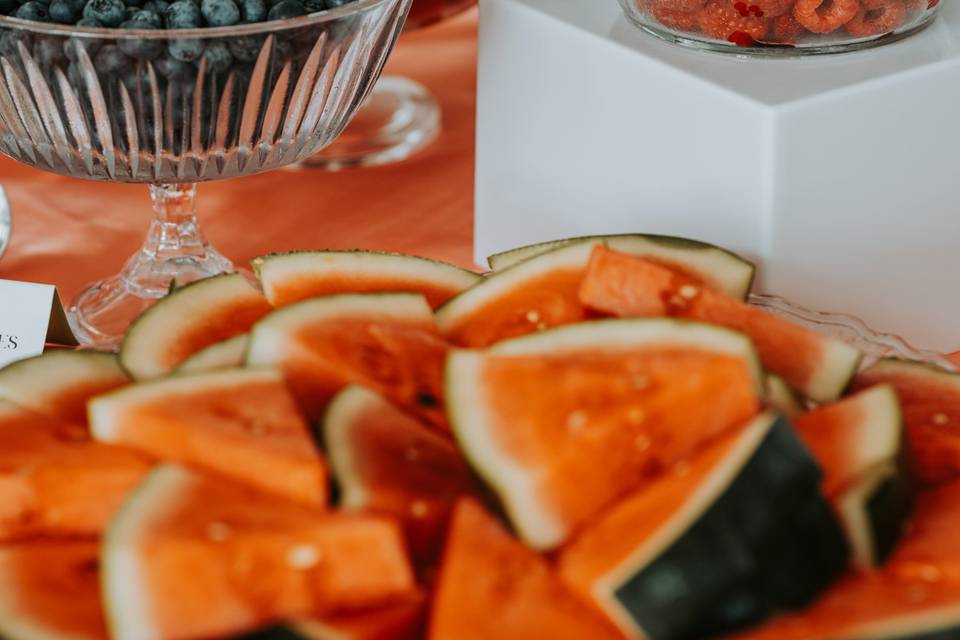 Vin d'honneur sucré