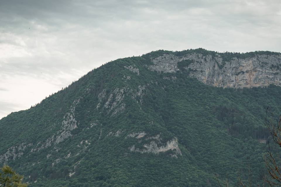 Vue lac d'Annecy