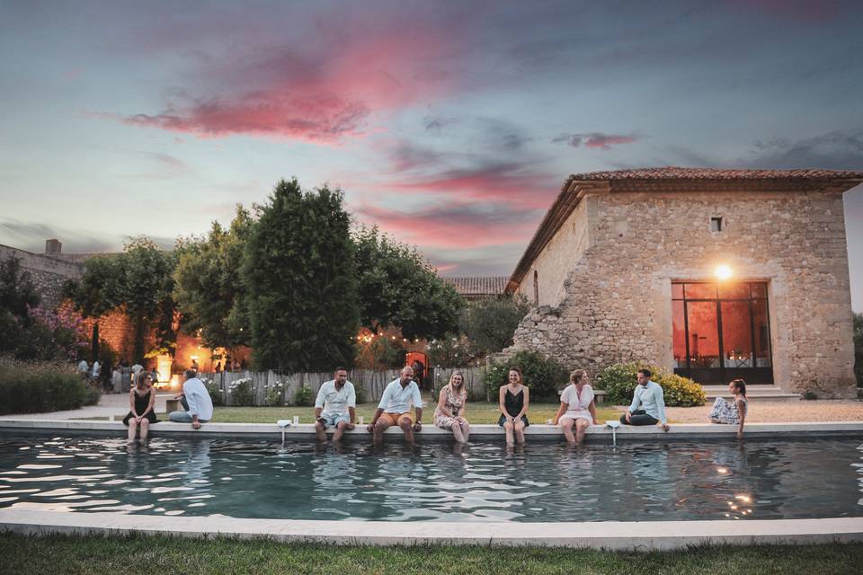 Le petit Roulet et sa piscine