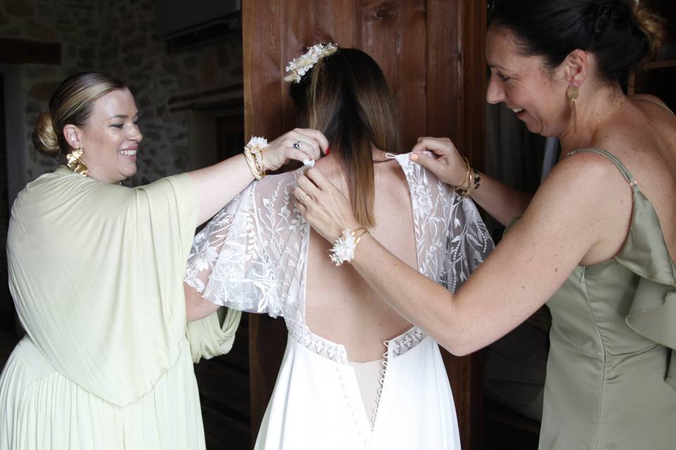 Wedding preparations