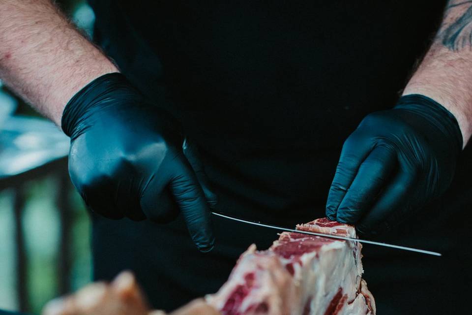 Découpe de jambon