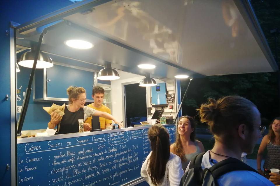 Foodtruck crêpes Grenoble