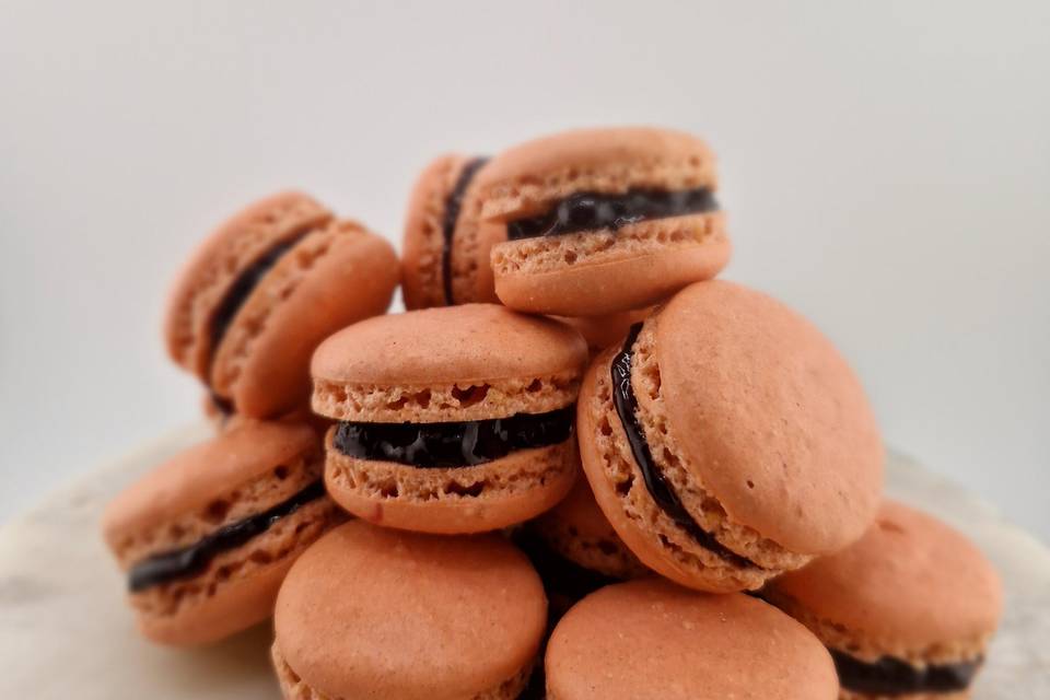 Macarons framboise