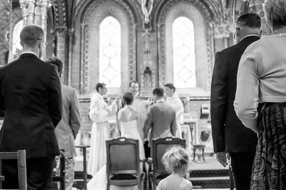 Ballade dans l'église