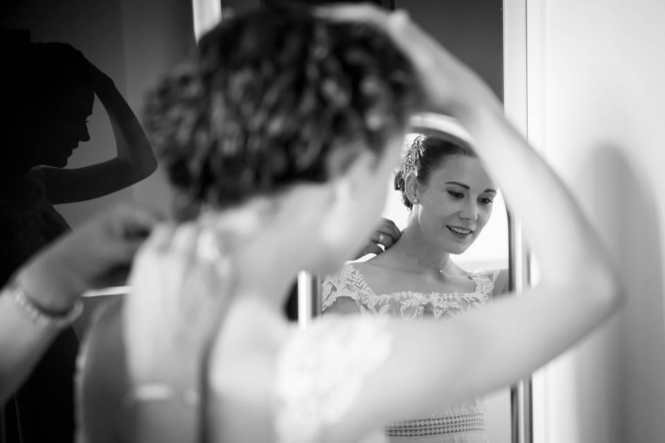 Préapratif mariée