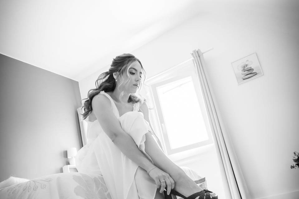 Préparatifs mariée