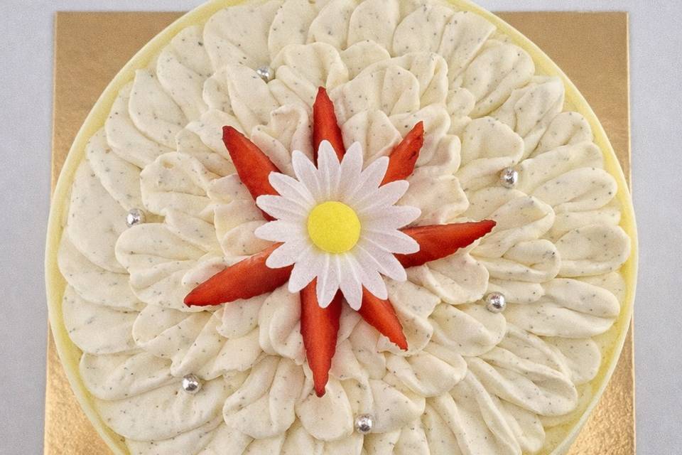 Fraisier anniversaire