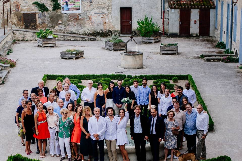 Mariage à la mairie de Lautrec