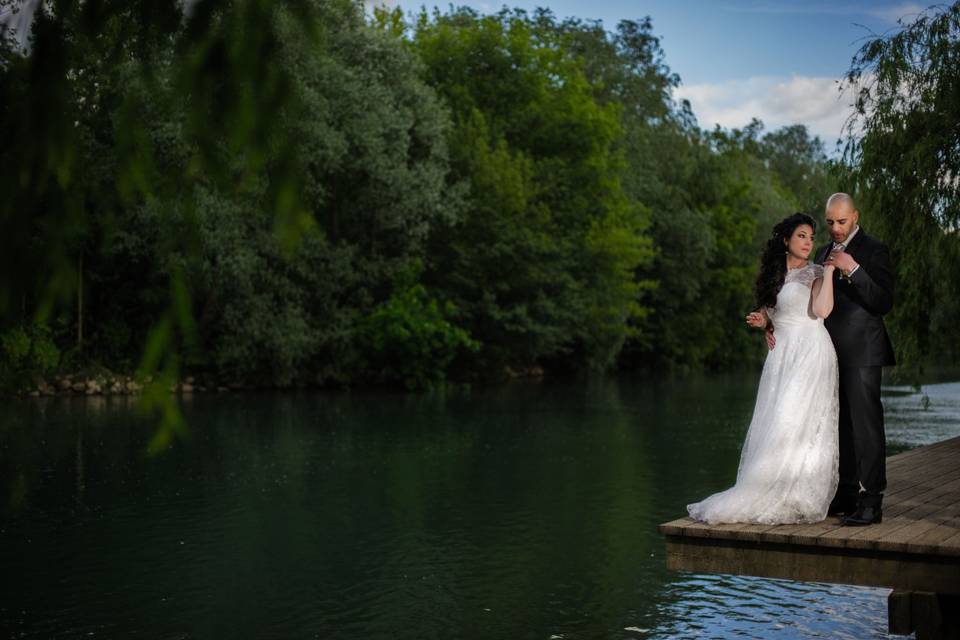 Photo de couple sur la Marne