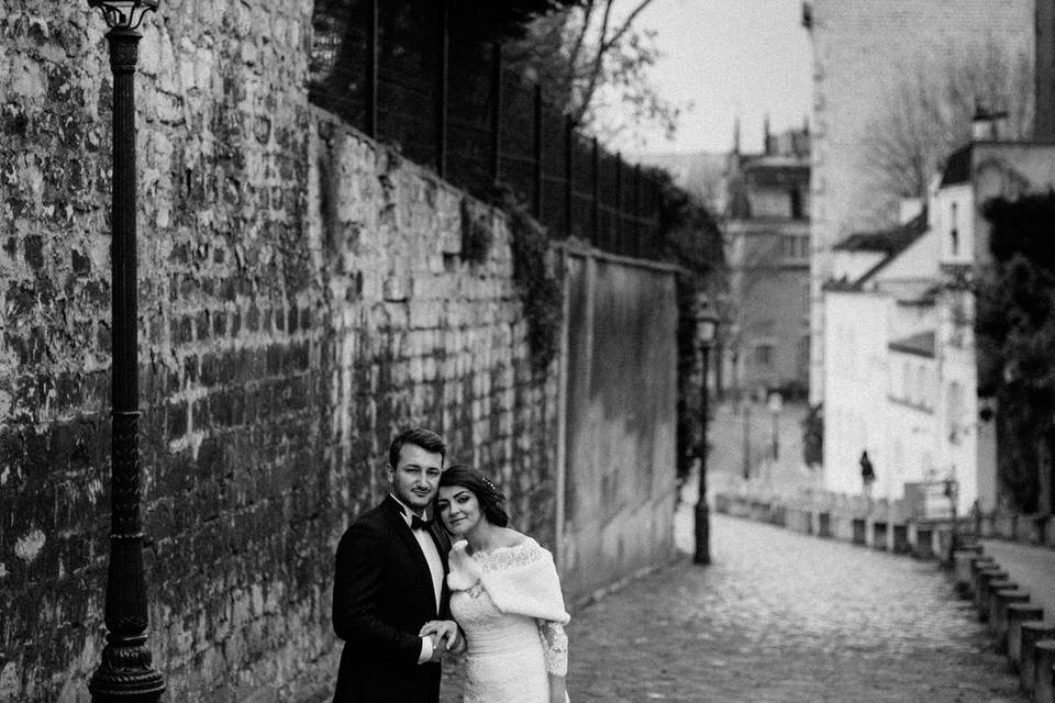 Couple à Paris