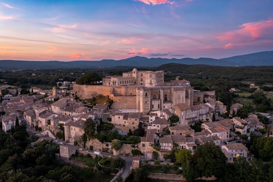 Jour de mariage à Grignan