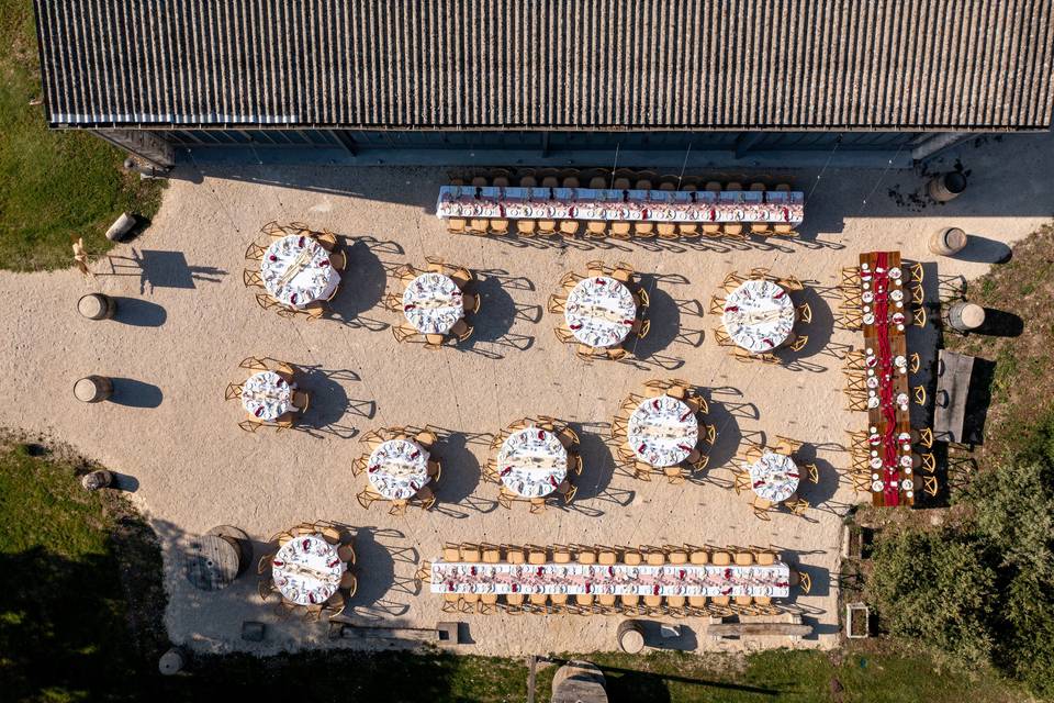 Jour de mariage à Grignan