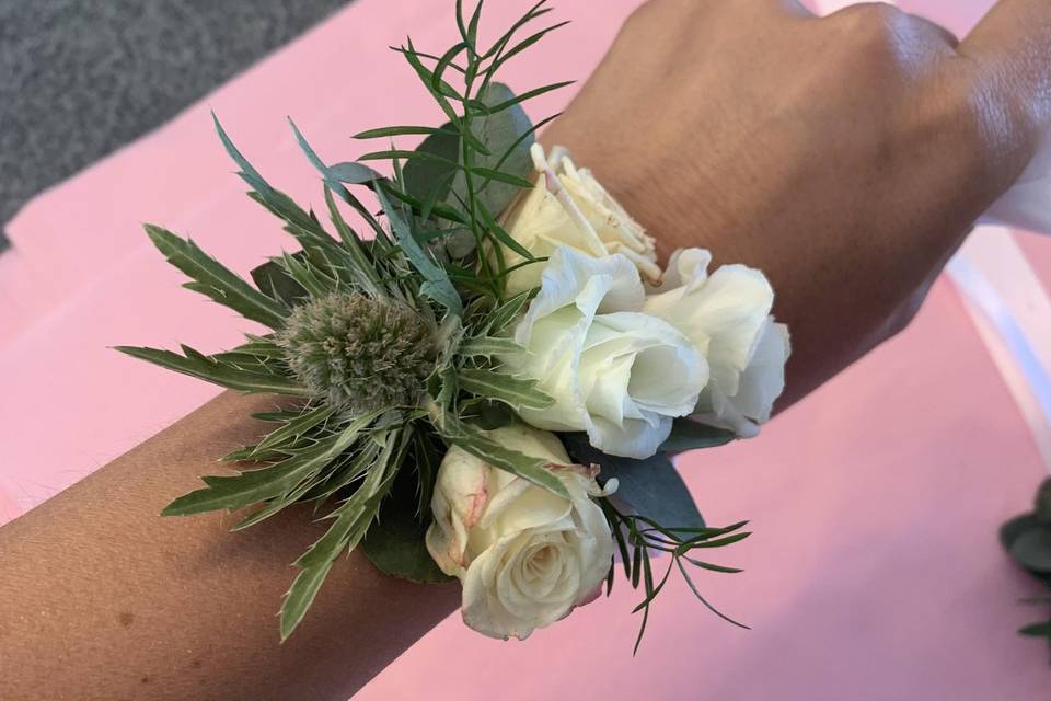 Bracelet en fleurs