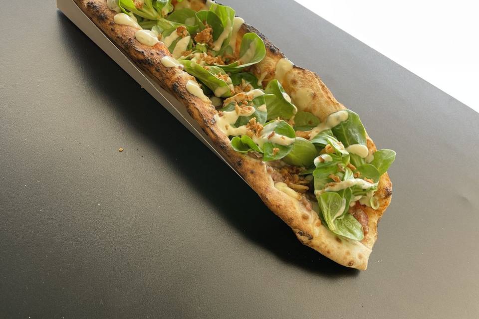 Pizza tartine