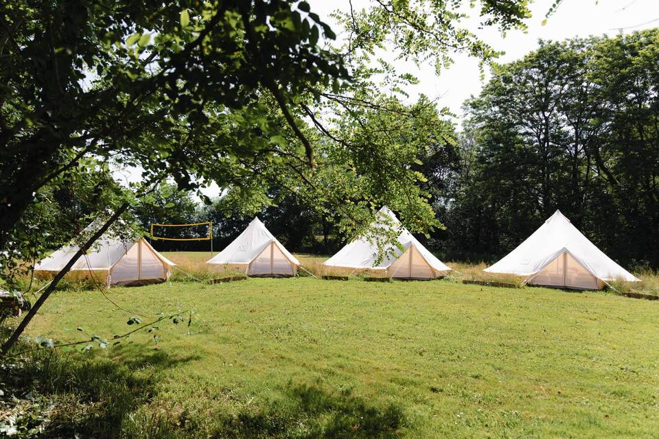 Village camping chic