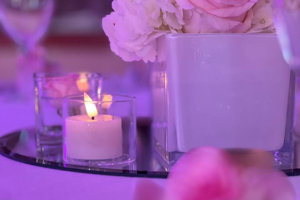 Décor floral tables