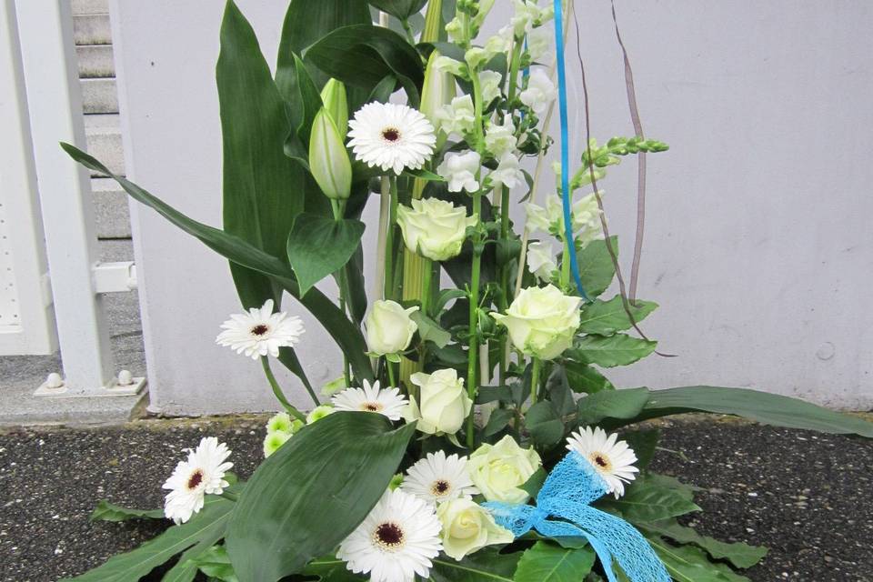 Bouquet de mariée contemporain