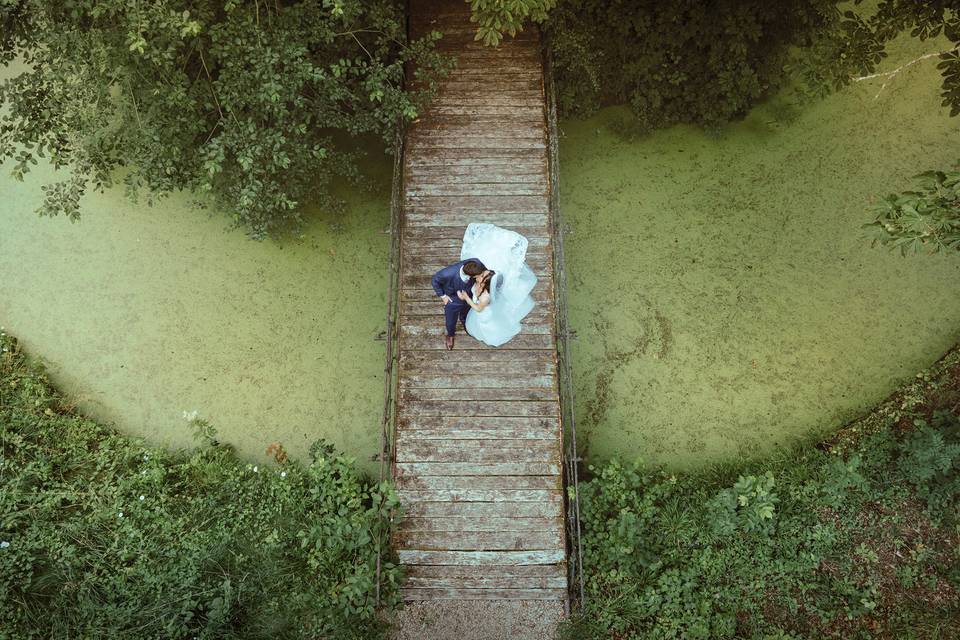 Couple vu en drone