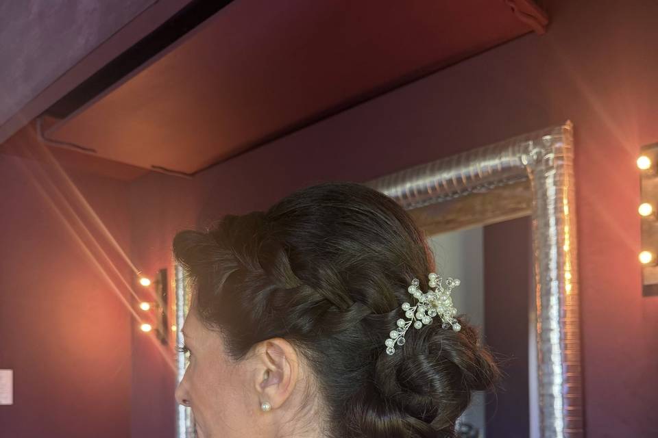 Chignon tressé